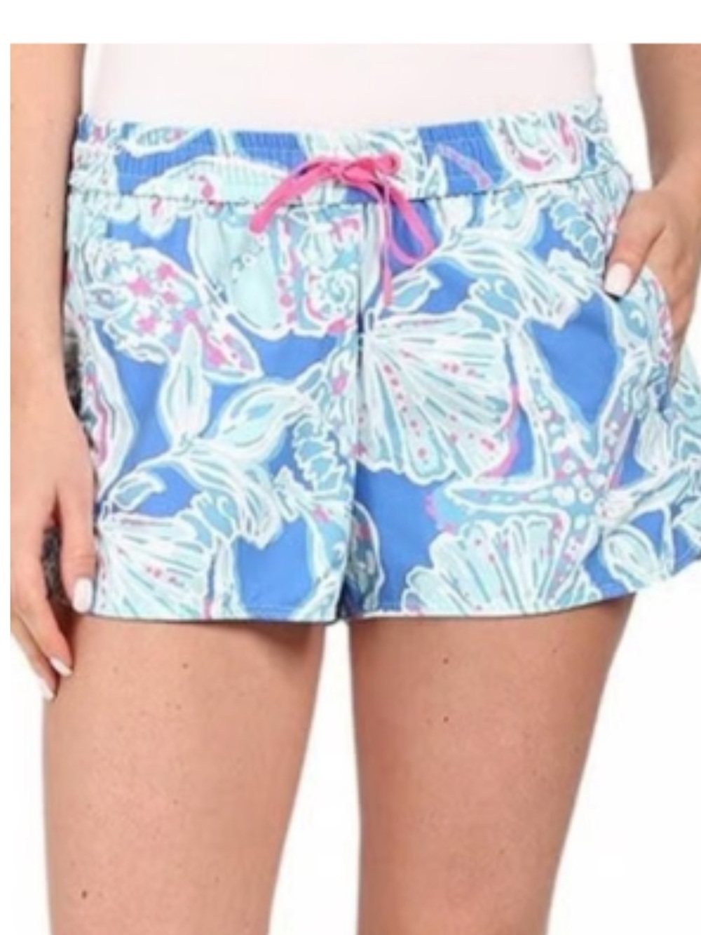 Lilly Pulitzer Bay Blue into the- 3 inch runaround shorts
